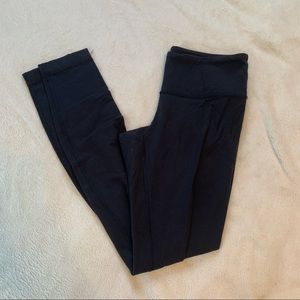 Lululemon Wunder Under Leggings Black Full Length